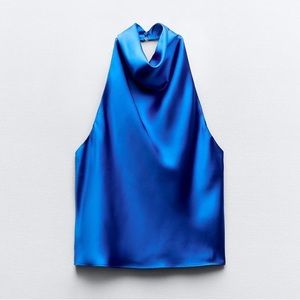 Zara Satin Top